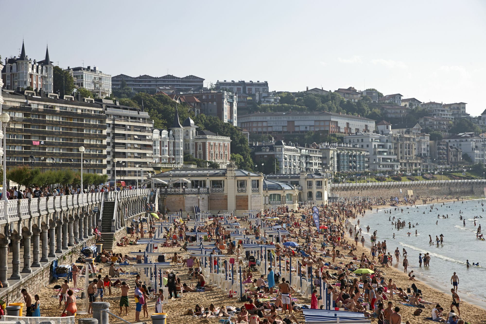 Playa De La Concha 3 Apartment By Feelfree Rentals San Sebastián Exteriör bild