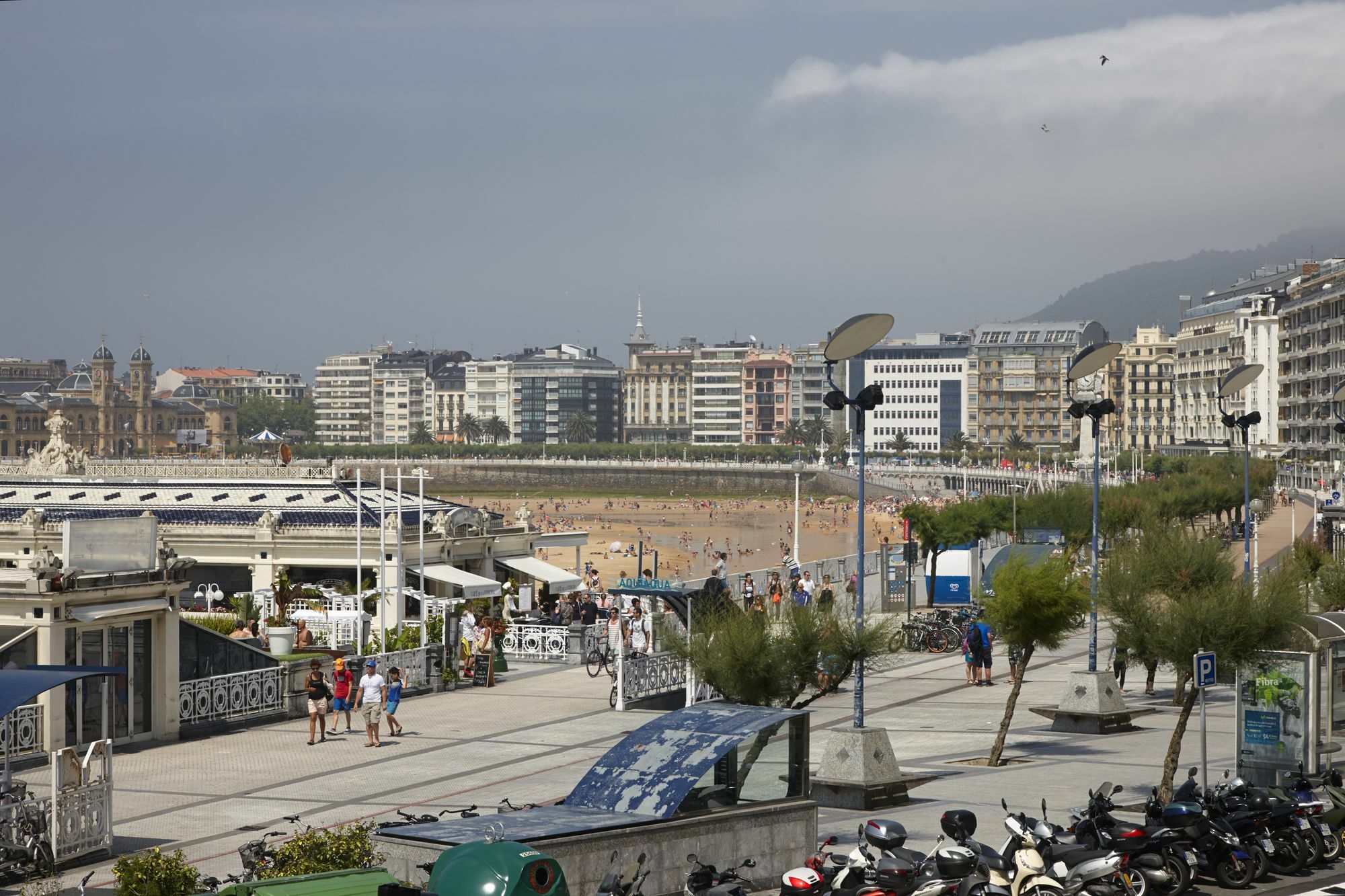 Playa De La Concha 3 Apartment By Feelfree Rentals San Sebastián Exteriör bild